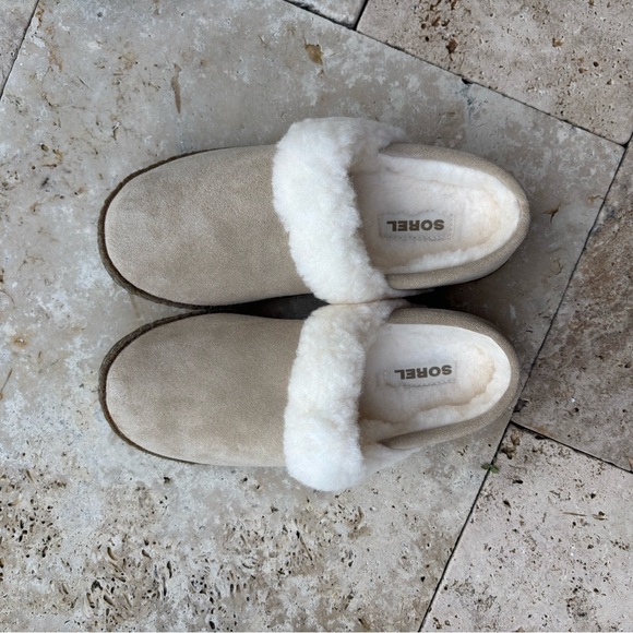 NWT Sorel Nakisha Slipper II size 8 British Tan - Picture 7 of 11